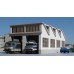 CMBF004-2  Workshop Shed 2 ways roof Shed style ‘La Chapelle’ - HO scale